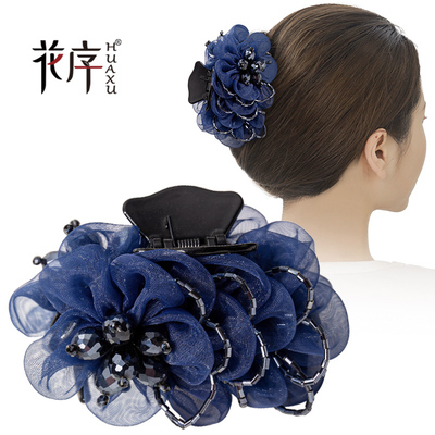 盘发抓夹发卡大号后脑勺鲨鱼夹