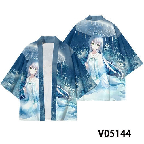 Vsinger 洛天依羽织和服动漫周边乐正绫衣服男女春秋外套潮