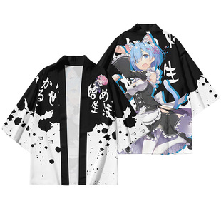 从零开始 异世界生活动漫羽织蕾姆拉姆痛衣服男女宽松潮二次元