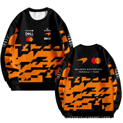 圆领卫衣-2026迈凯伦F1车队服迈阿密方程式赛车服圆领卫衣套头男