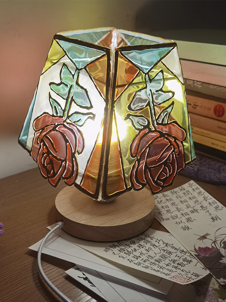 梵特小王子蒂凡尼台灯 手工diy材料包简约现代装饰格调氛围灯礼物