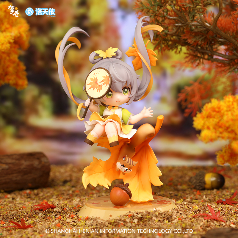 擎苍洛天依依叶知秋Q版手办