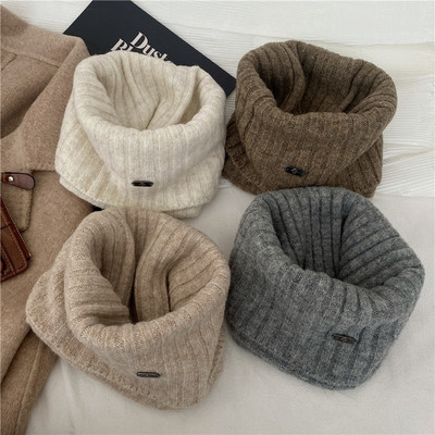 围脖保暖假领子针织高领围巾男女