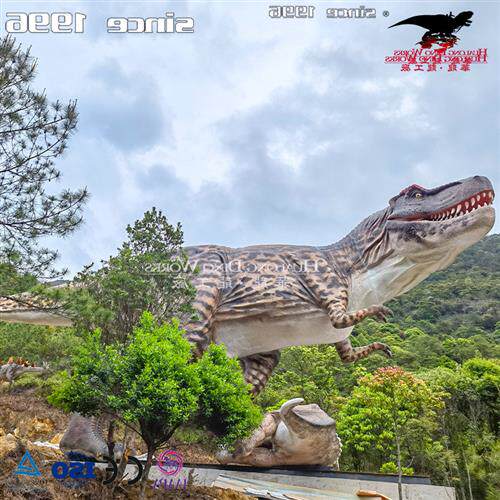 大型仿真恐龙模型机械电动互动恐龙制作源头厂家景区游乐园引流
