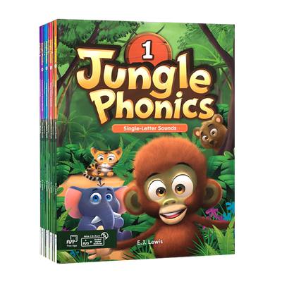 JunglePhonics自然拼读发音教材
