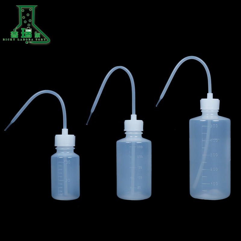 ASONE塑料清洗瓶LDPE瓶身HDPE瓶盖OK硬镜隐形眼镜冲洗瓶RGP塑料清洗瓶长嘴实验室浇水瓶壶日本品牌
