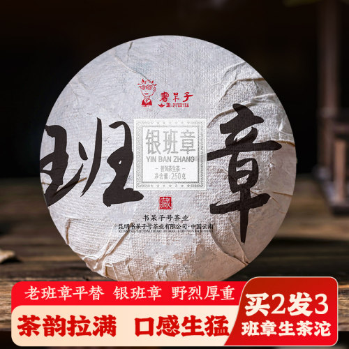 2023年原料银班章沱茶250g