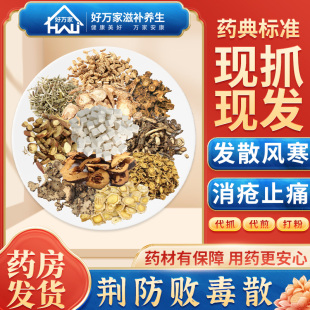 荆防败毒散摄生众妙方发散风寒消疮止痛经典方大药房抓药中药材