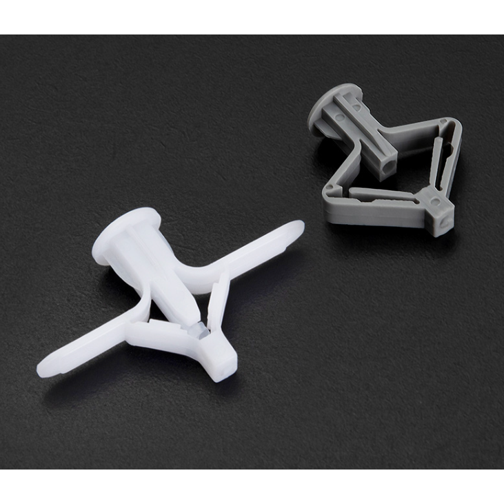 石膏板专用飞机膨胀螺丝膨胀管塑料胶塞胀塞蝴蝶型自攻胀丝螺丝管,家装主材,马桶刷,淘宝优惠券,粉丝福利购,淘宝优惠卷