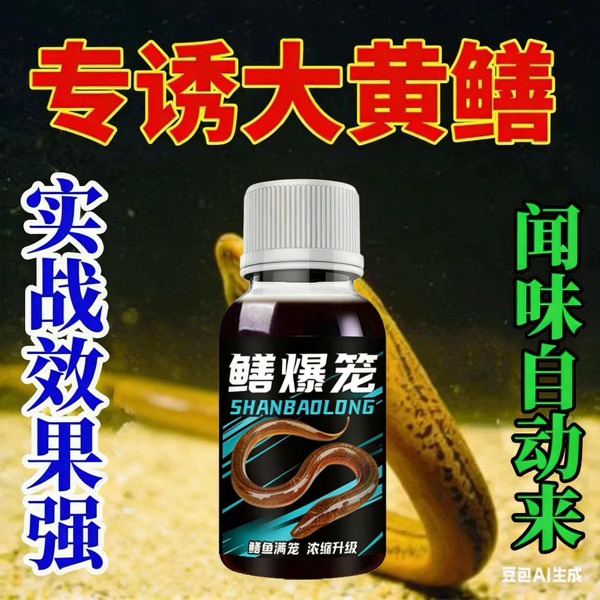 鳝满笼鳝爆笼聚鳝灵网笼专用饵料添加剂诱鳝灵聚鳝成窝爆桶专用