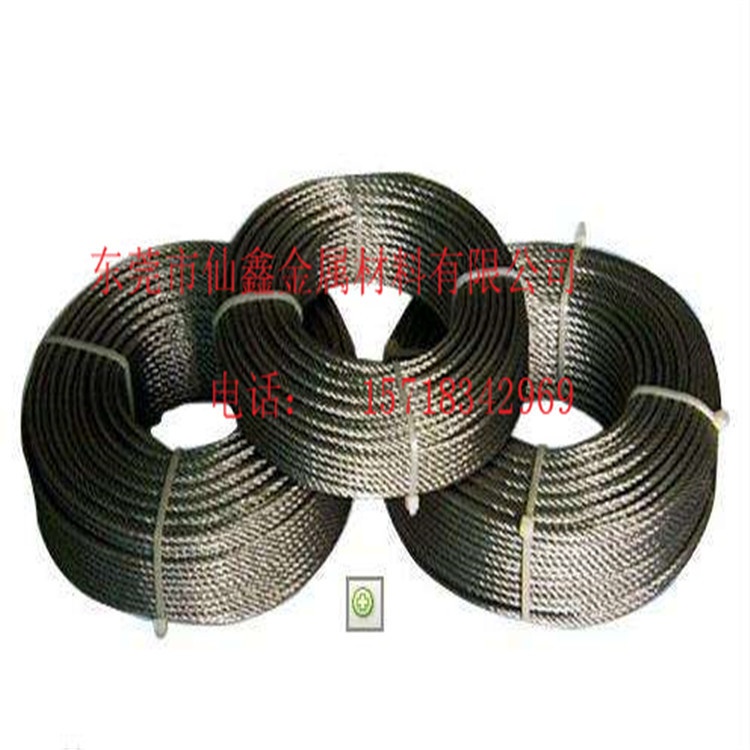 供应304不锈钢丝绳 SUS316L不锈钢钢丝绳 镀锌包胶钢丝绳