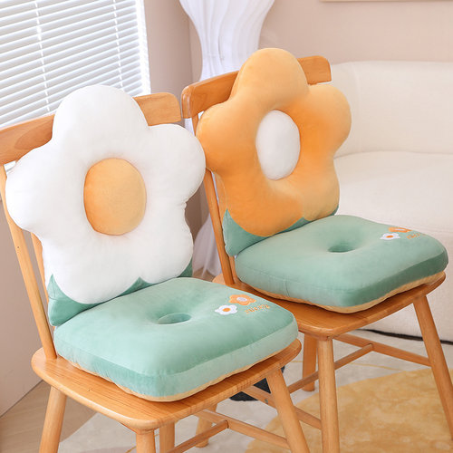 可爱卡通柔软舒适花朵椅垫