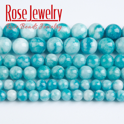 海纹石玉髓 优化海纹石 DIY 手工编织手链项链饰品配件隔珠