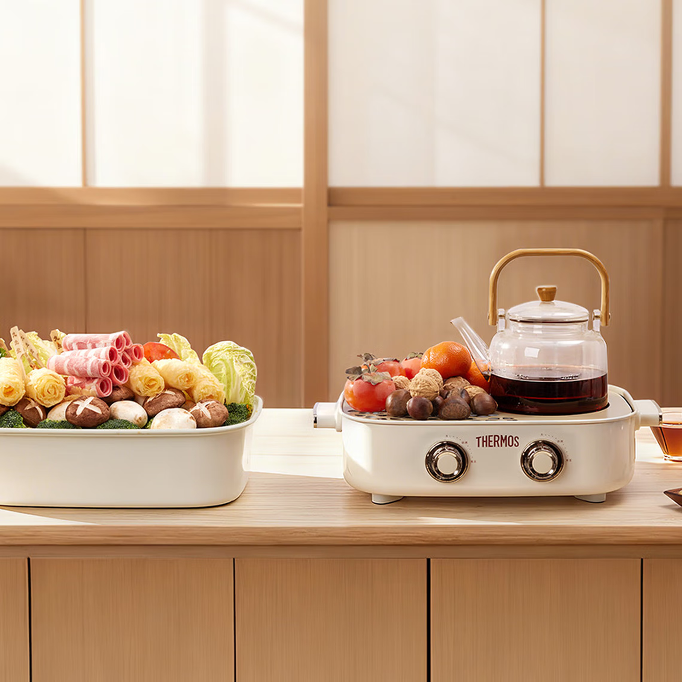 膳魔师多功能围炉煮茶器多功能料理锅EHA-4352A,商务/设计服务,礼品定制,淘宝优惠券,粉丝福利购,淘宝优惠卷