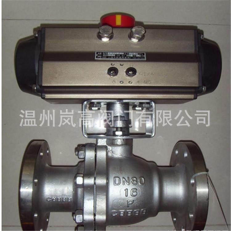 304 浮动球阀 Q641F-16P 不锈钢材质 法兰连接 DN100