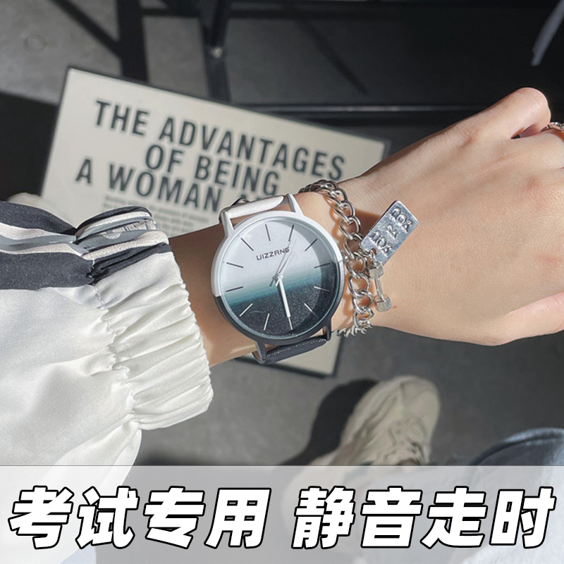 考试专用手表女2025新款初高中学生只看时间高颜值防水时尚电子表