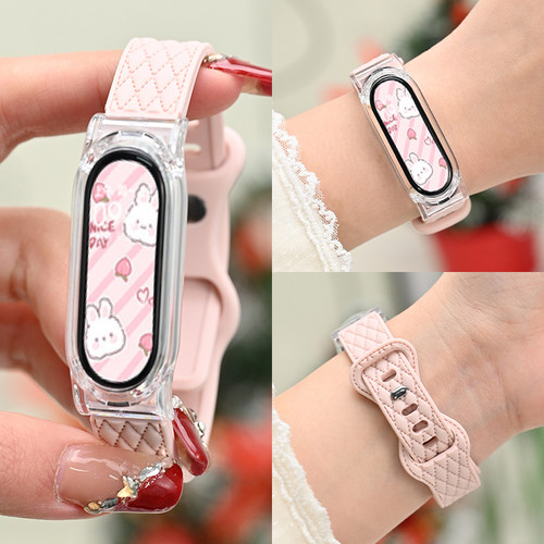 高颜值防水震动闹钟智能手环