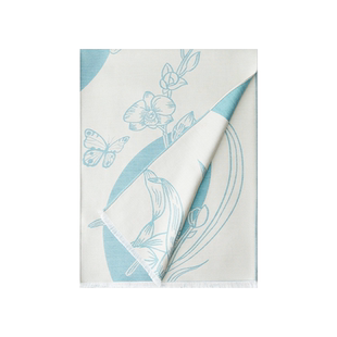 SAINTJOY/上久楷 丝毛围巾 丝毛长巾 美人兰 CJS22038