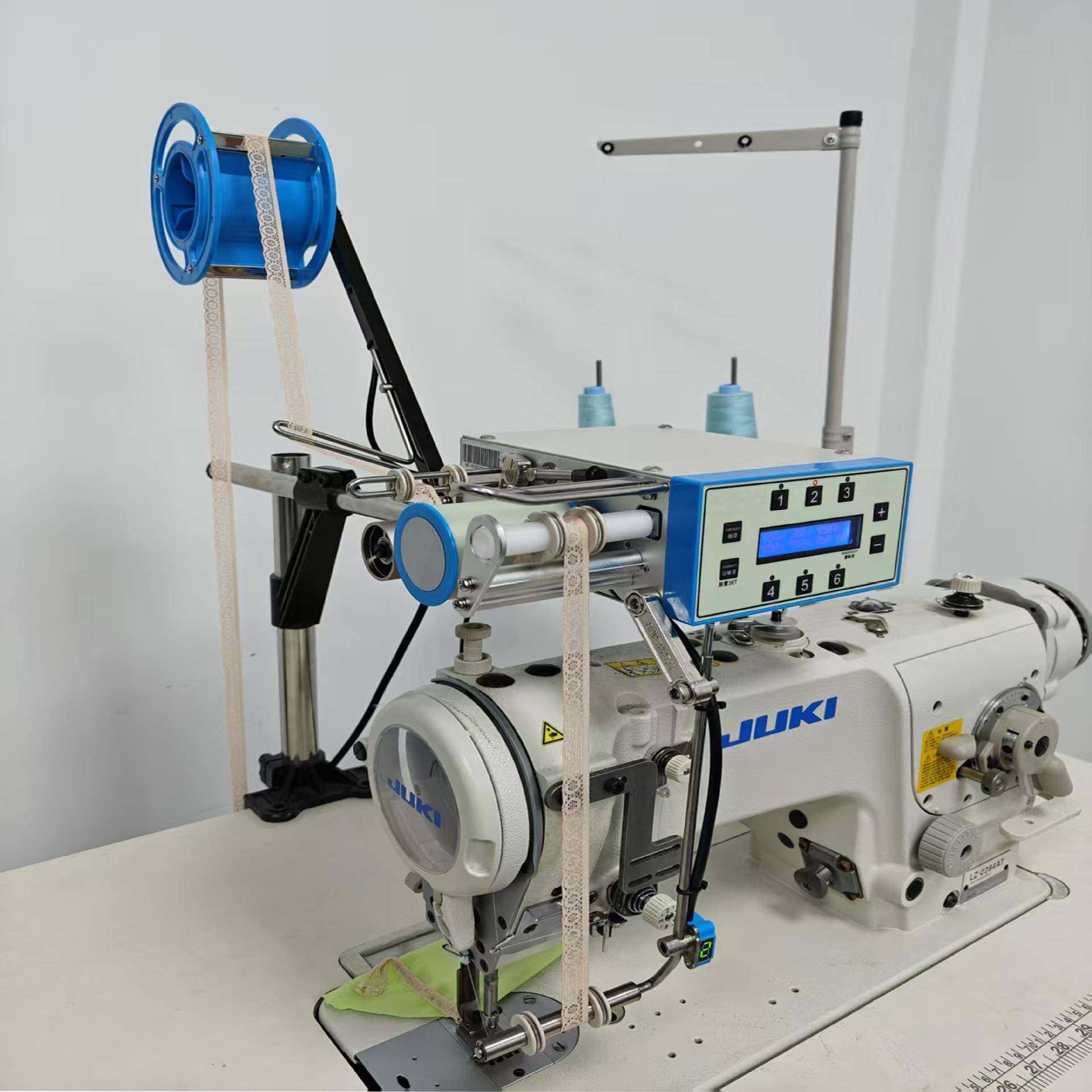 叁彩电脑送带机6段送带器缝纫机装置松紧带松布机辅助设备全自动,纺织面料/辅料/配套,其他纺织机械,淘宝优惠券,粉丝福利购,淘宝优惠卷