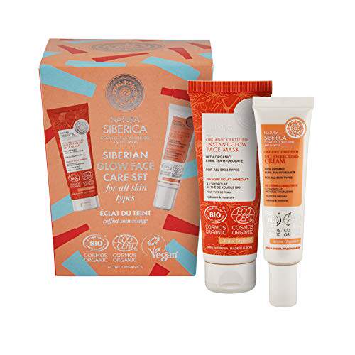 natura siberica siberian glow face care set for all skin typ