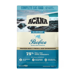 【百补】临期ACANA爱肯拿鱼肉猫粮幼猫成猫通用海洋鱼猫粮5.4kg