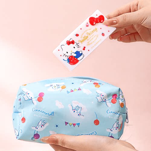 hellokitty棉签收纳盒牙签线盒子