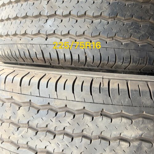 【议价】225/75R16LT万力载重轮胎，拆车件，胎纹深，成色还可