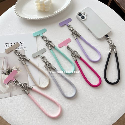 高端金属双扣加粗结实纯色手提