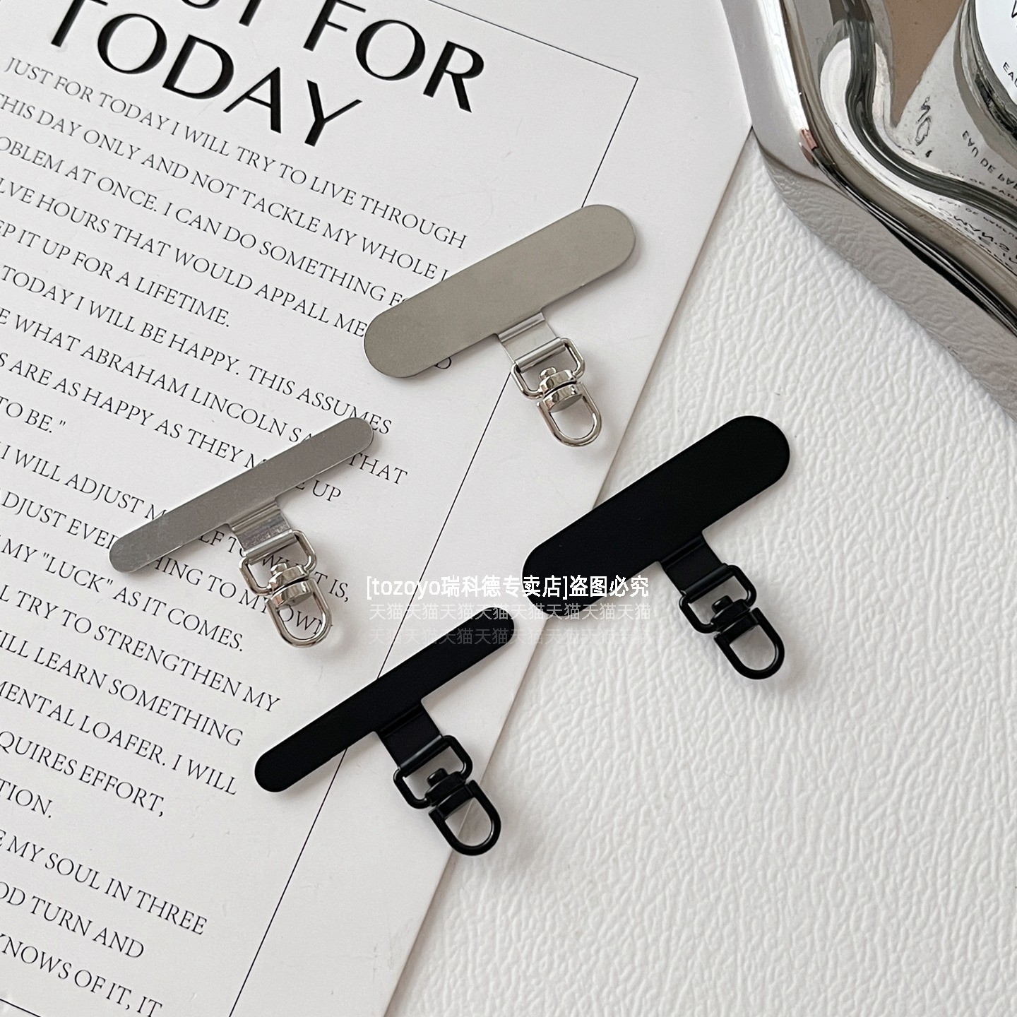 防断金属不锈钢夹片360度旋转