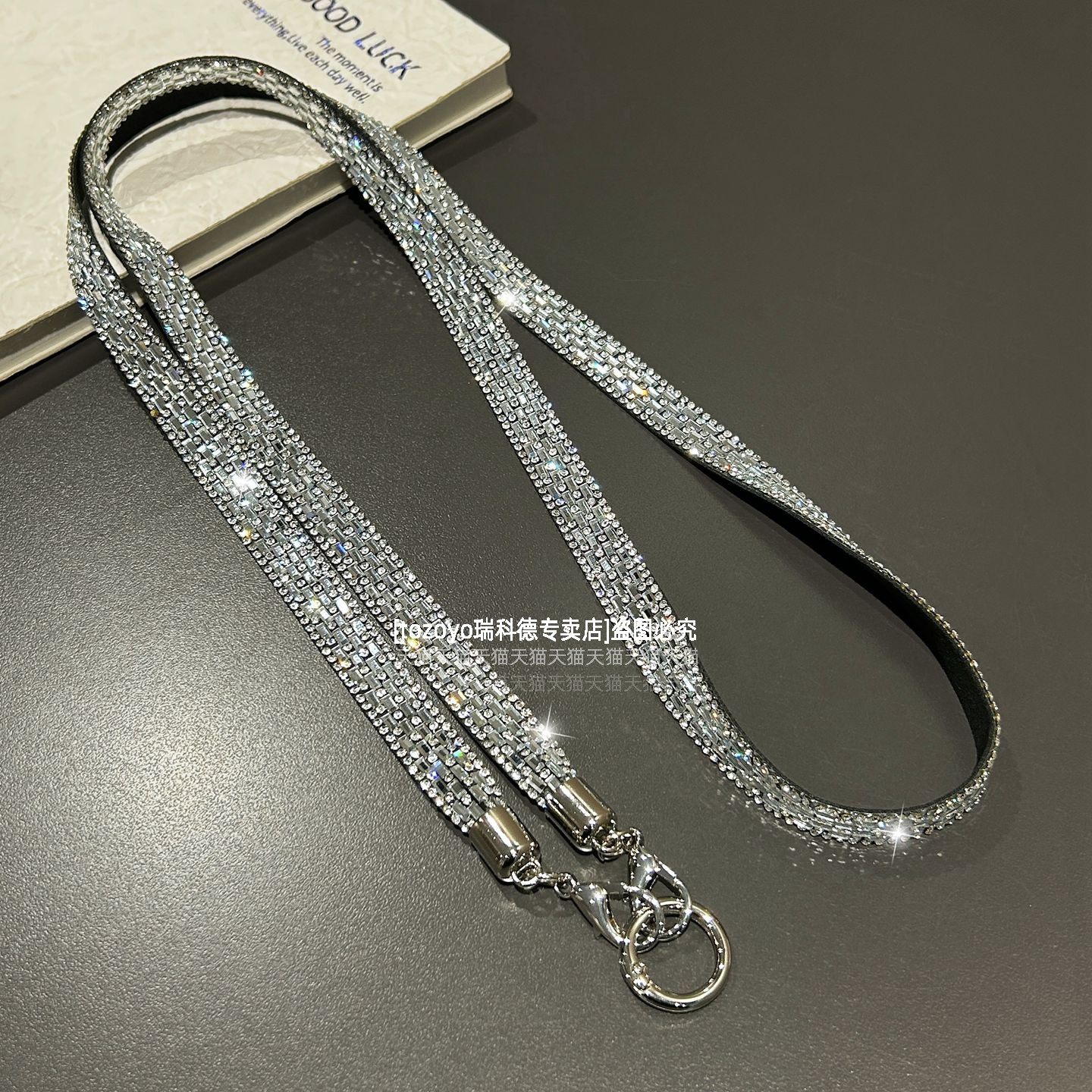 轻奢宽带斜挎可背手机挂绳不勒肩镶钻背带爆闪超精致防丢绳链条闪钻挂链创意高档水钻旅游时尚好看背绳垫片壳,3C数码配件,手机挂件/手机链,淘宝优惠券,粉丝福利购,淘宝优惠卷