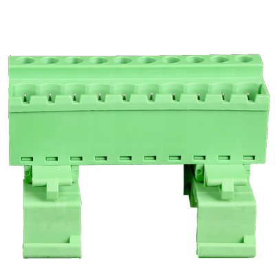 插拔式导轨端子90度进线免焊对接