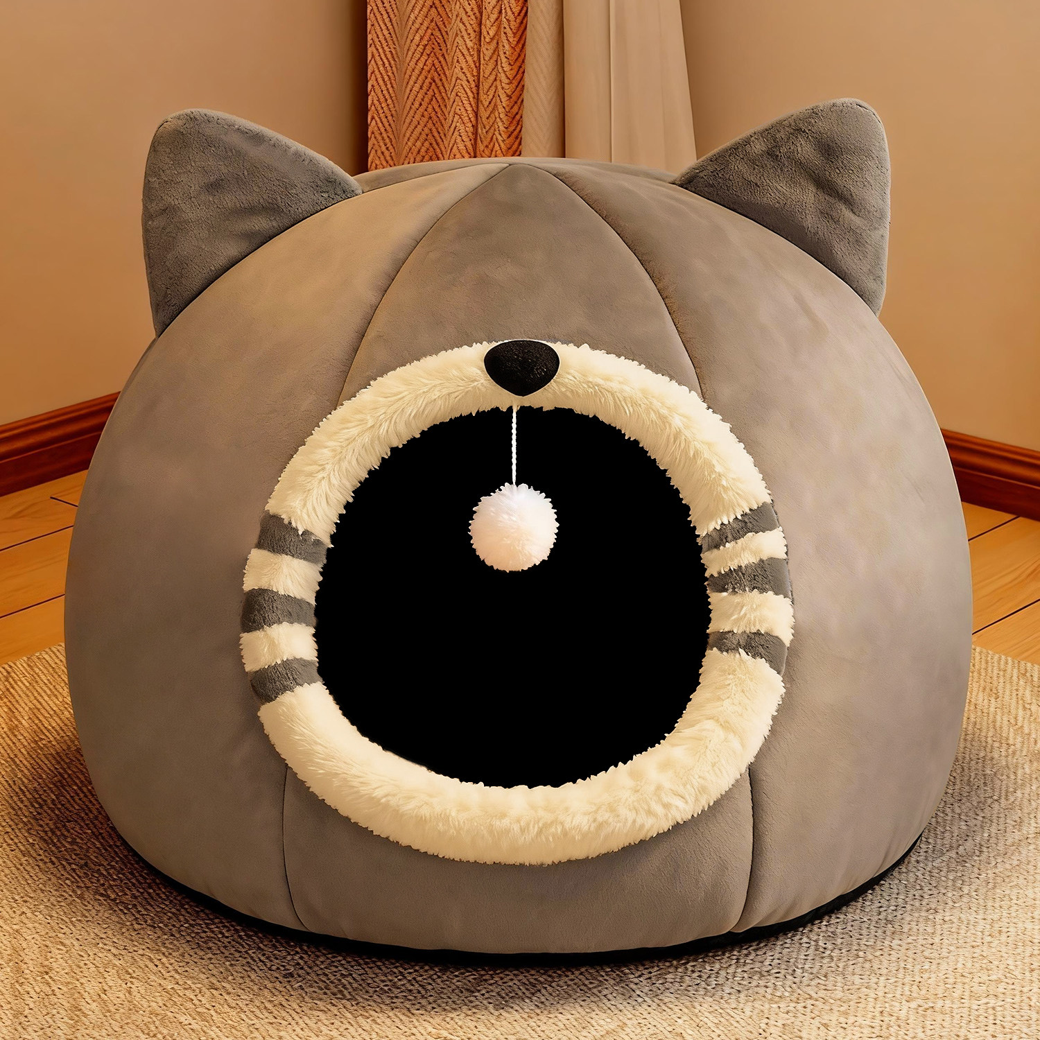 猫窝冬季保暖封闭式安全感猫窝猫床四季通用睡觉狗窝猫窝加厚保暖,宠物/宠物食品及用品,猫窝/屋/帐篷/沙发,淘宝优惠券,粉丝福利购,淘宝优惠卷