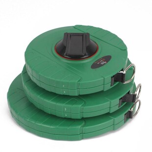 工程30米皮尺50米防水卷尺20米软皮尺圆盘尺盒尺子米尺50m 量地尺