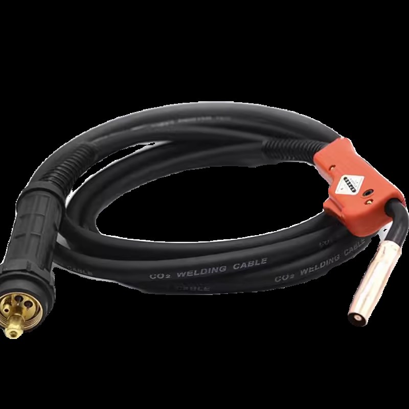 欧式二保焊枪二氧化碳气保焊机配件大全200A350A500A欧式焊枪