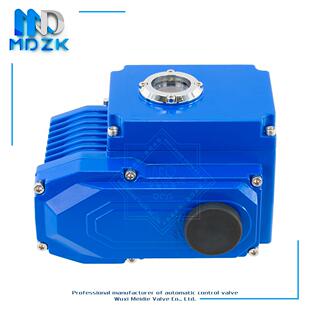 AX精小型电动蝶阀球阀阀门电动头执行器开关型 MDAK 调节型