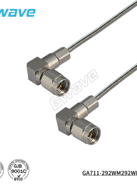 谷波2.92mm-2.92mm 085半柔电缆组件直径2.2mm40G GA711-292M292M