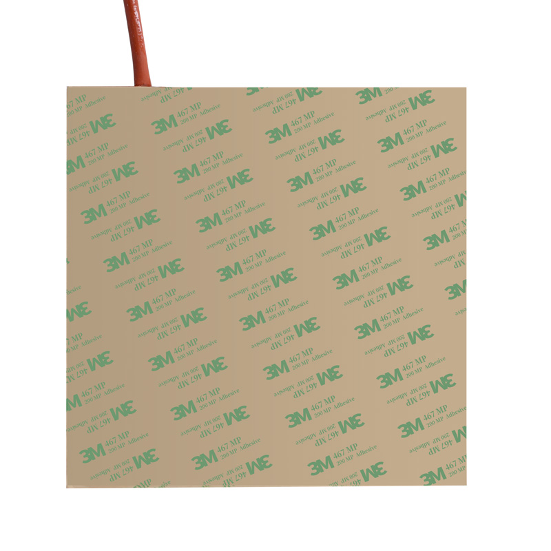 3D打印机配件 200x200 300x300 12V24V220V硅胶热床加热垫发热板