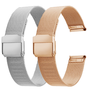 代用卡西欧A159/A158W/A168/f91w B640 650 A500金属网带手表带男