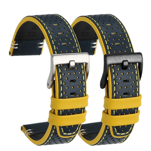 季娅唯适配西铁城蓝天使二代JY8078-52L CA0690-88E真皮手表带 男