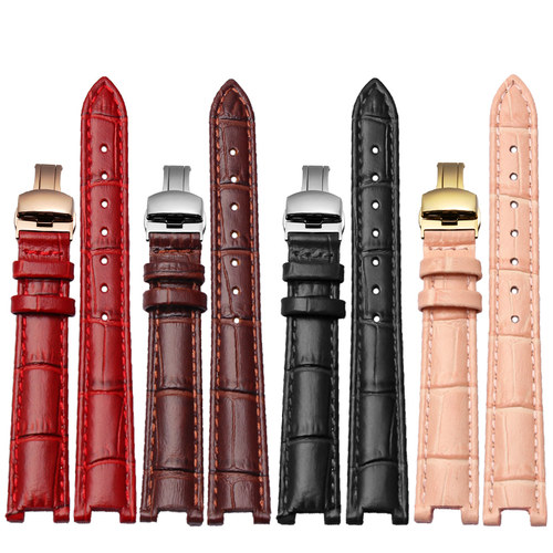 季娅唯真皮手表带适配飞亚达心弦