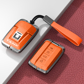 2025款 坦克300钥匙套真皮400hi4t金属500hi4z改装 700车专用25壳扣