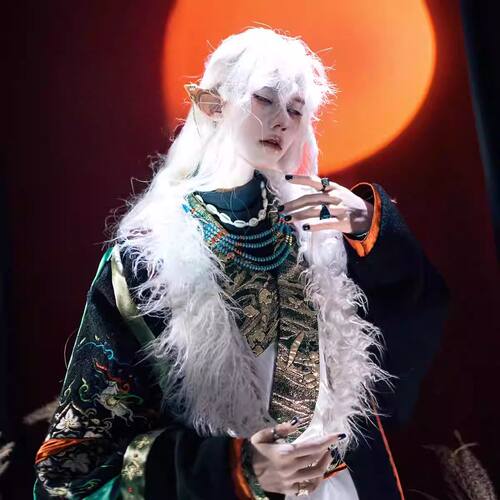 汉元素/cosplay/马年巫傩