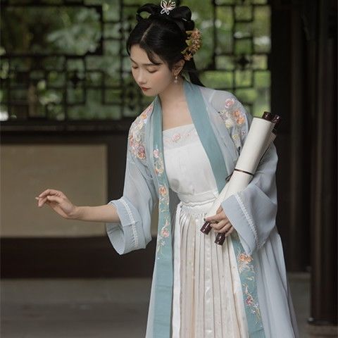 大码汉服女200斤胖mm超仙