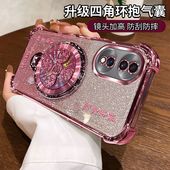 适用华为FNE一AN00全包防摔荣耀70手机壳创意honor70pro新款 硅胶sdy一an00保护套带支架h0n0r曲面屏x7o外壳女