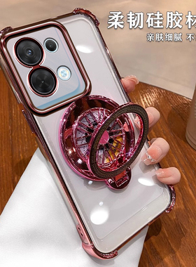 opporeno8手机壳PGBM10新款软壳reno8pro保护oppo硅胶套5G全包防摔oppreon透明por男女reon8带支架PGAM高级感