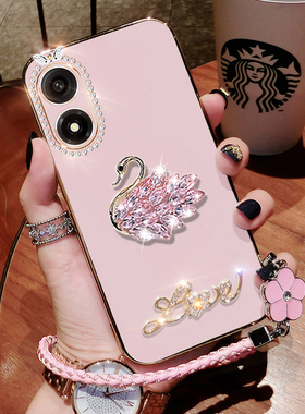 华为荣耀畅玩40c手机壳网红WDY一AN00新款硅胶honor全包镜头WDYAN保护套带钻畅享四十anoo软壳玩畅4oc外壳女