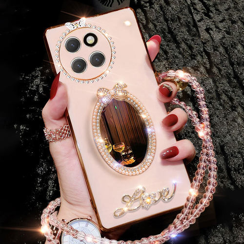 小米civi4pro硅胶镶钻补妆镜新款