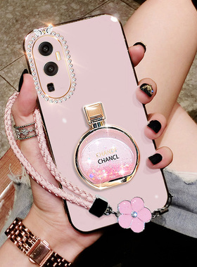 oppoReno10手机壳新款reno10pro十保护套超薄oppo5G硅胶por+防摔opρoreno带支架opporone10全包镜头外壳潮女