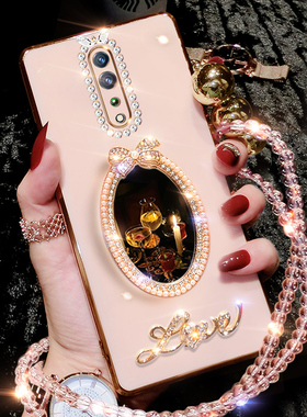 opporenoZ手机壳renoz新款硅胶PCDM10全包镜头renoz保护套镶钻opp0pp0pporenoz超薄renoz网红款opporeonz潮女