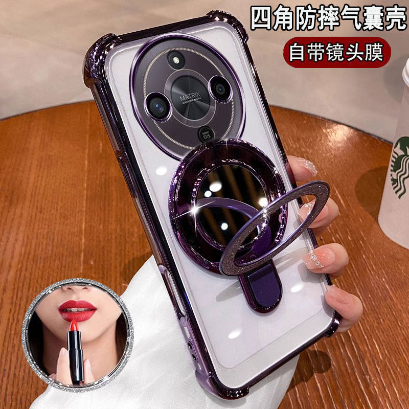 适用华为MTH一AN00手机壳honorX70新款保护套h0n0r全包镜头荣耀X70防摔带支架ANOO叉七零x7o外壳MTH男MTHAN女
